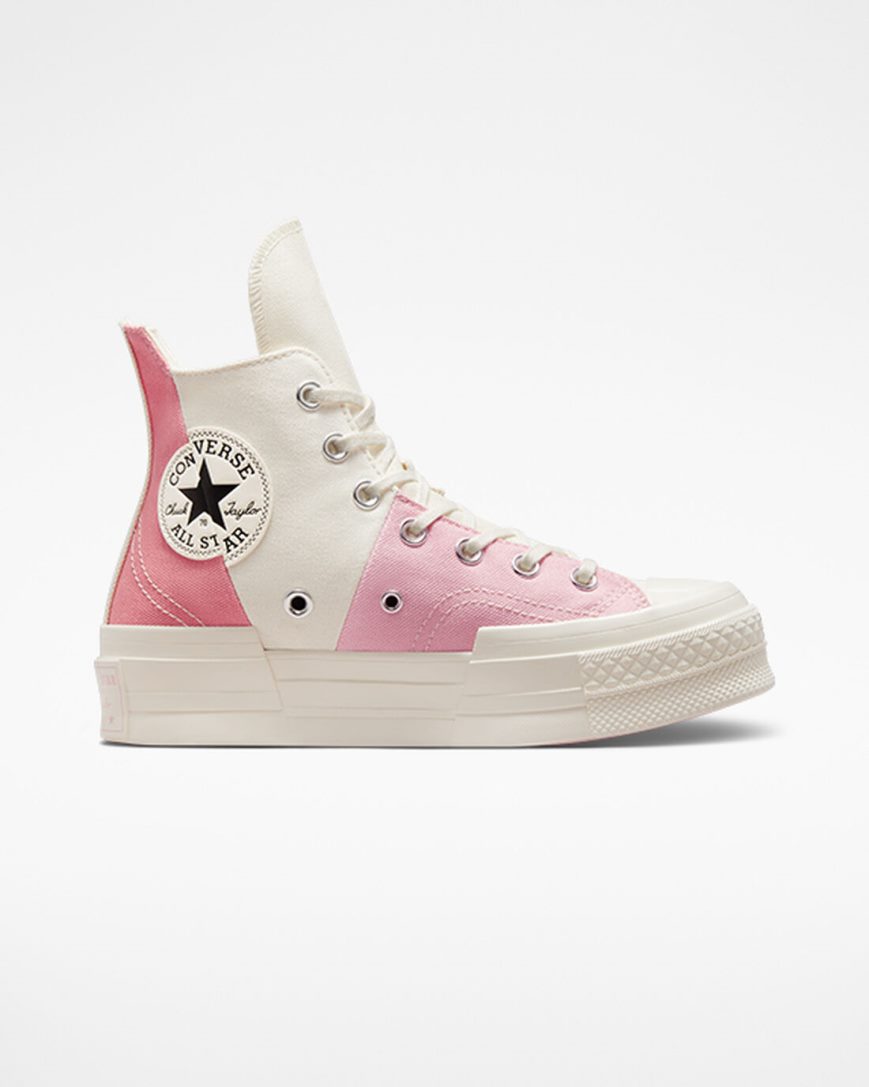 Tenisky Vysoke Converse Chuck 70 Plus Color Candy Damske Béžové Oranžové Ruzove | SK JFXSQ2